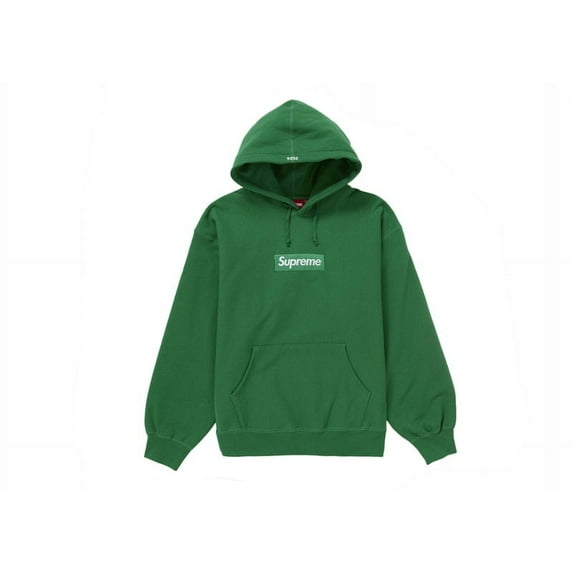 Supreme Men's Box Logo Hooded Sweatshirt (FW24) Green, from StockX