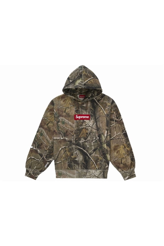 Men's Box Logo Hooded Sweatshirt (FW25) Realtree AP Camo, from StockX