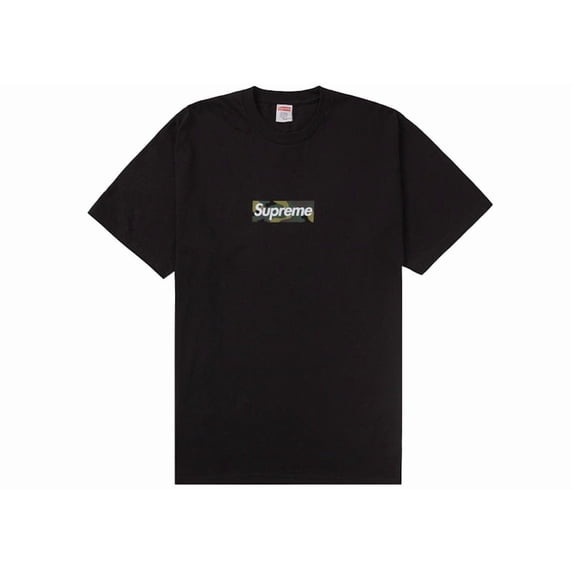 Supreme Men's Box Logo Tee (FW23) Black, from StockX