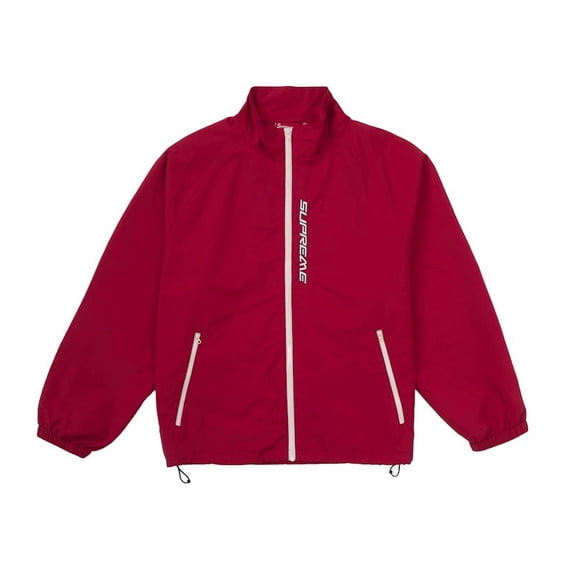 Supreme Men's Contrast Zip Track Jacket Red, from StockX