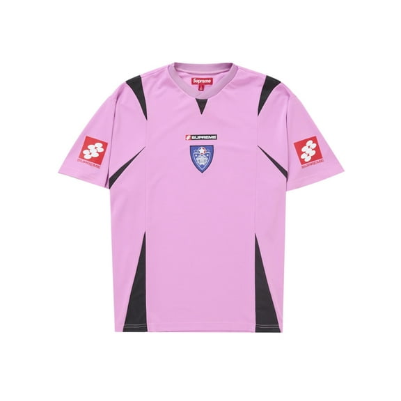 Supreme Men's Crest Soccer Jersey Pink, from StockX