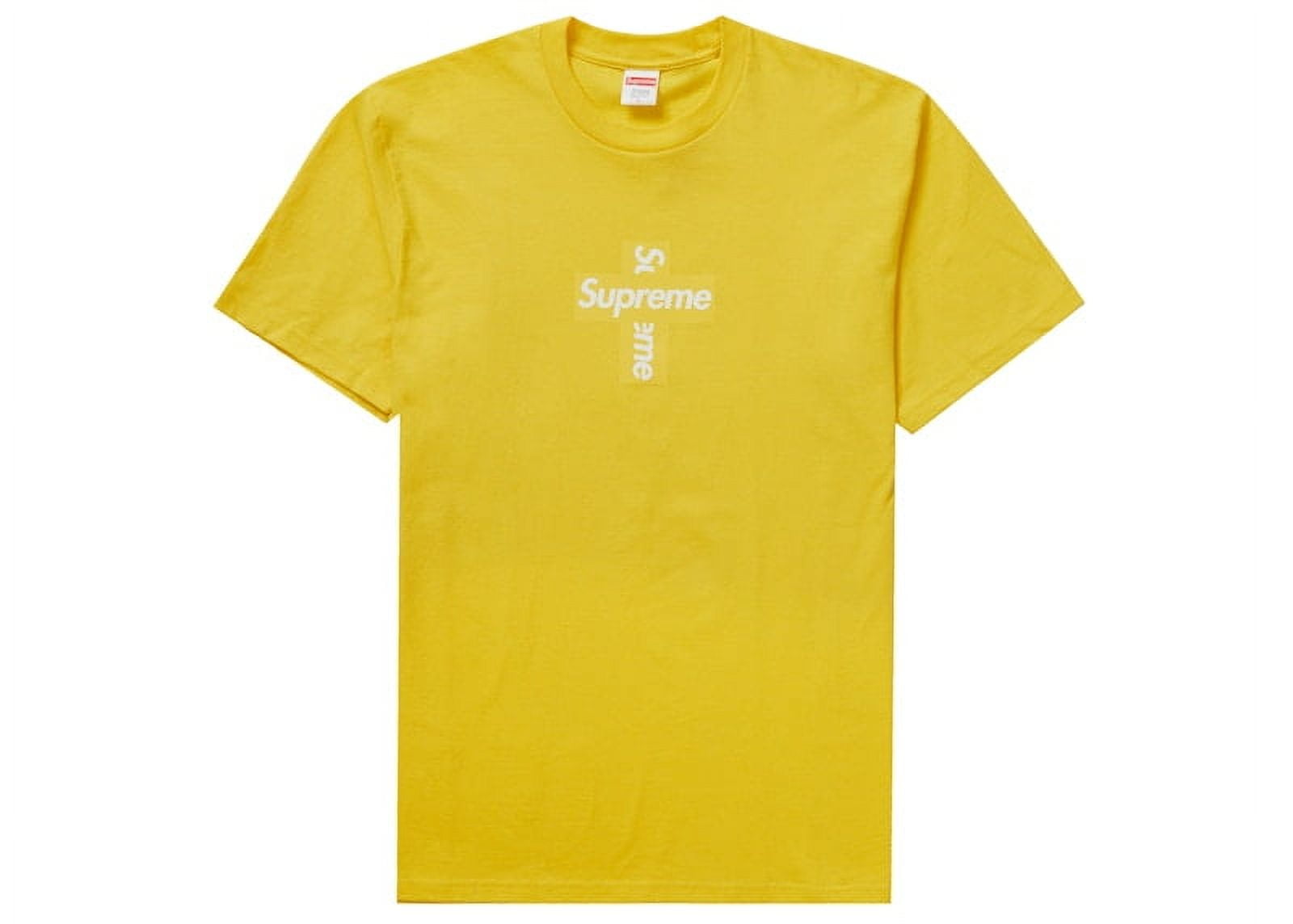 Supreme Cross Box Logo Yellow Sサイズ Supreme Cross Box Logo Hooded Sweatshirt Lemon Men's - FW20 - US