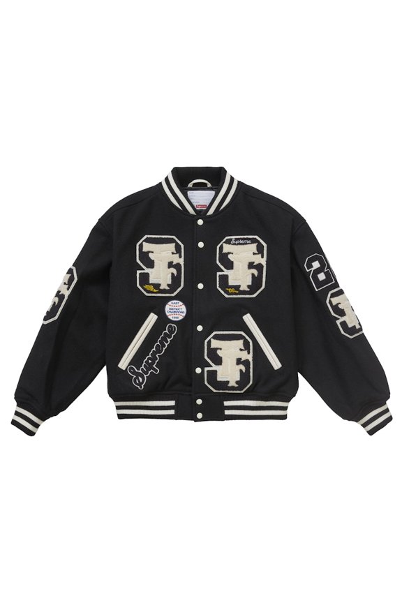 Men's Drill Team Varsity Jacket Black, from StockX