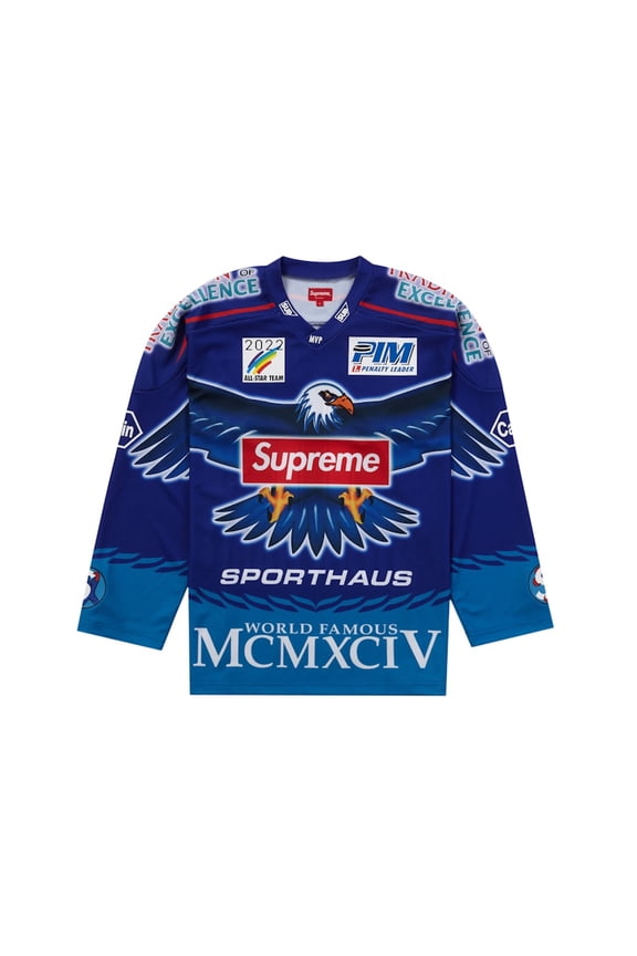 Men's Eagle Moto Jersey Royal, from StockX