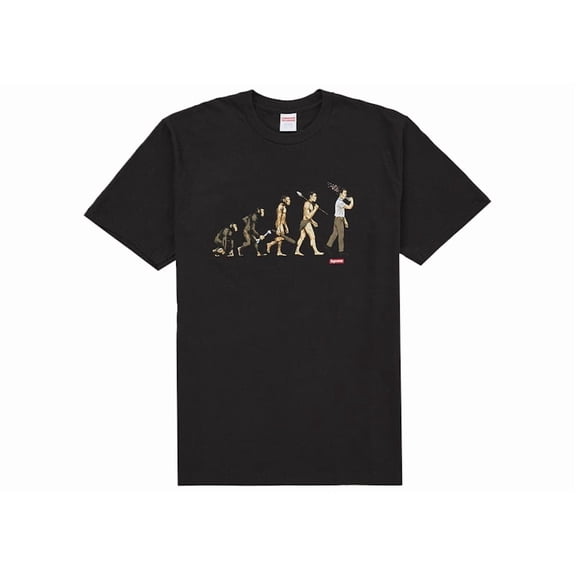 Supreme Men's Evolution Tee Black, from StockX