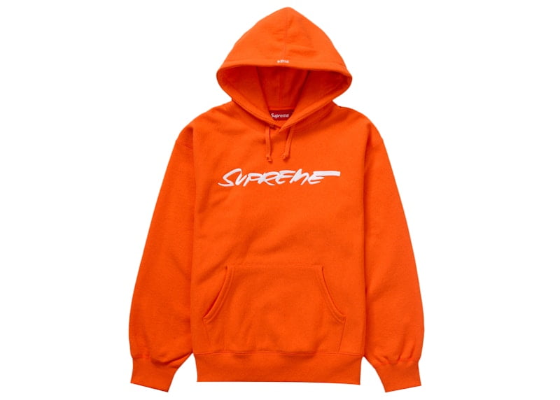 Supreme Men's Box Logo Hooded Sweatshirt (FW24) Dark Orange