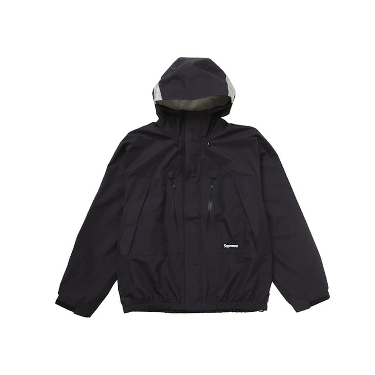 Supreme Men's GORE-TEX Taped Seam Shell Jacket (FW24) Black, from