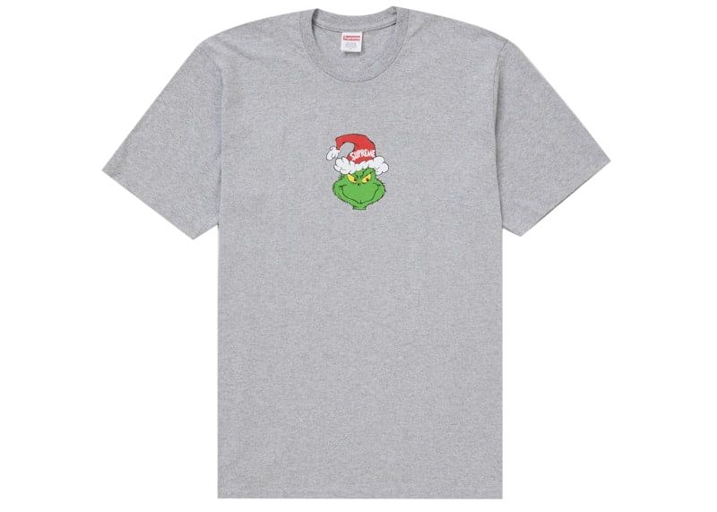 新品 Mサイズ Supreme Grinch Tee Heather Grey Supreme Men's Grinch Tee Heather Grey, from StockX - Walmart.com