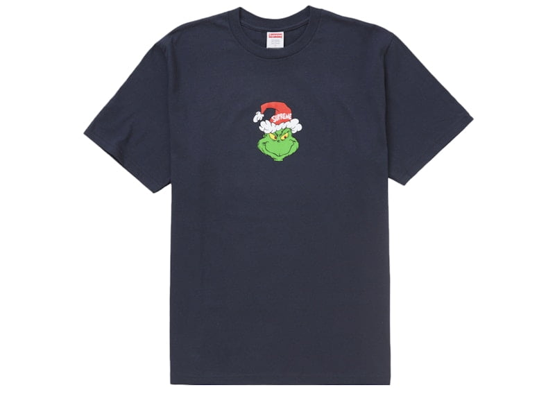 Supreme Men's Grinch Tee Heather Grey, from StockX - Walmart.com