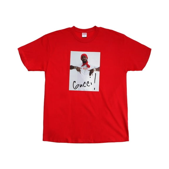 Supreme Men's Gucci Mane Tee Red, from StockX