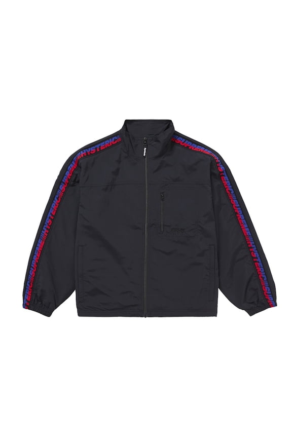 Men's Hysteric Glamour Track Jacket Black, from StockX