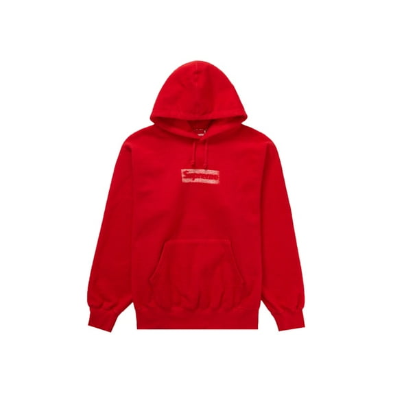 Supreme Men's Inside Out Box Logo Hooded Sweatshirt Red, from StockX