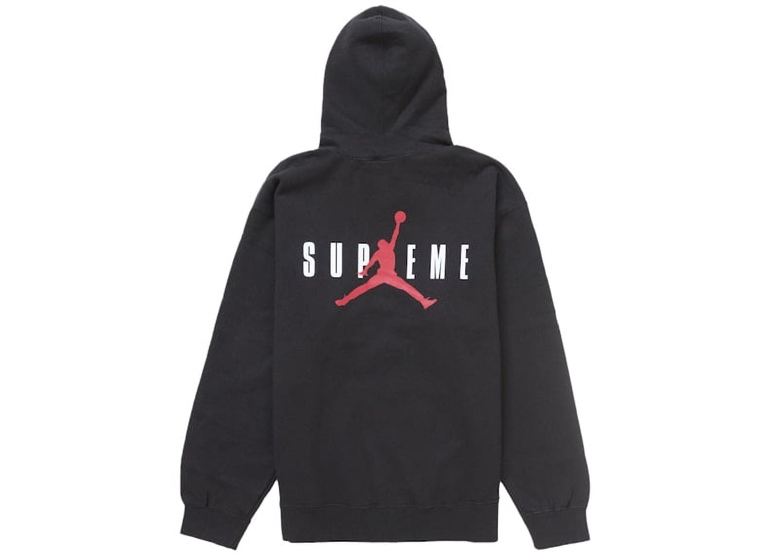 Supreme Men's Jordan Hooded Sweatshirt (FW24) Black, from StockX