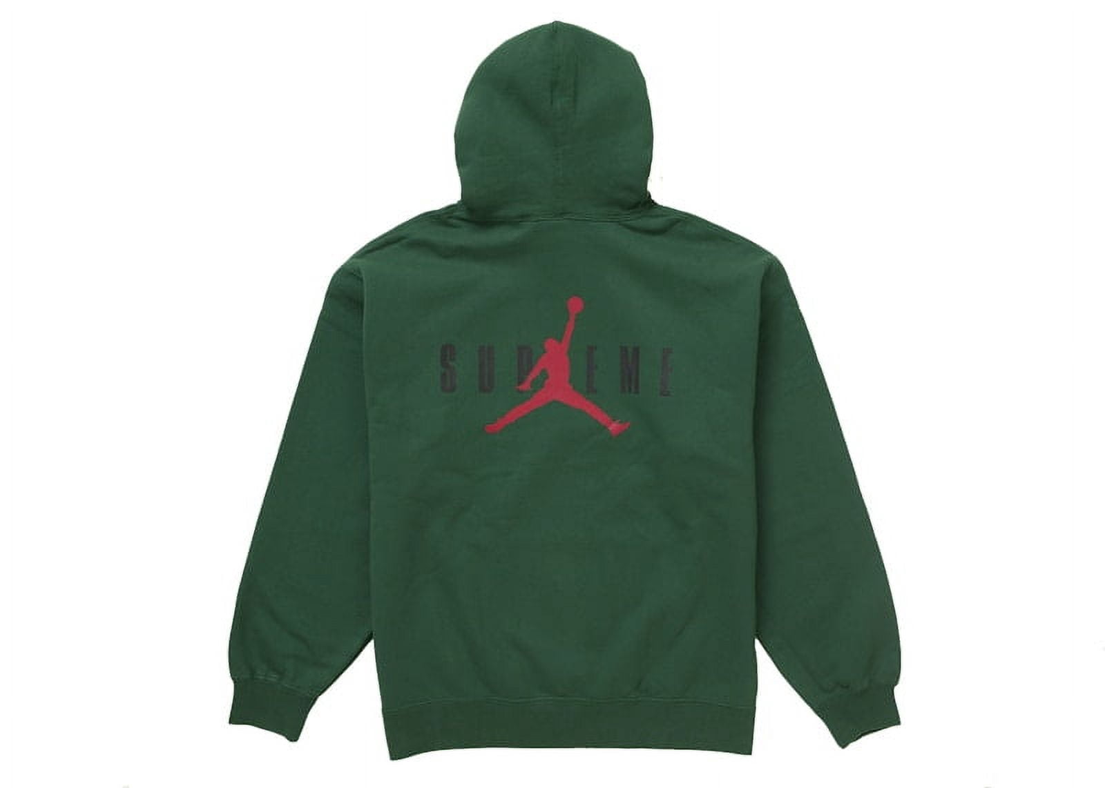 Supreme Men's Jordan Hooded Sweatshirt (FW24) Green, from StockX