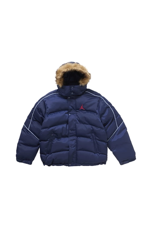 Men's Jordan Puffer Jacket Navy, from StockX
