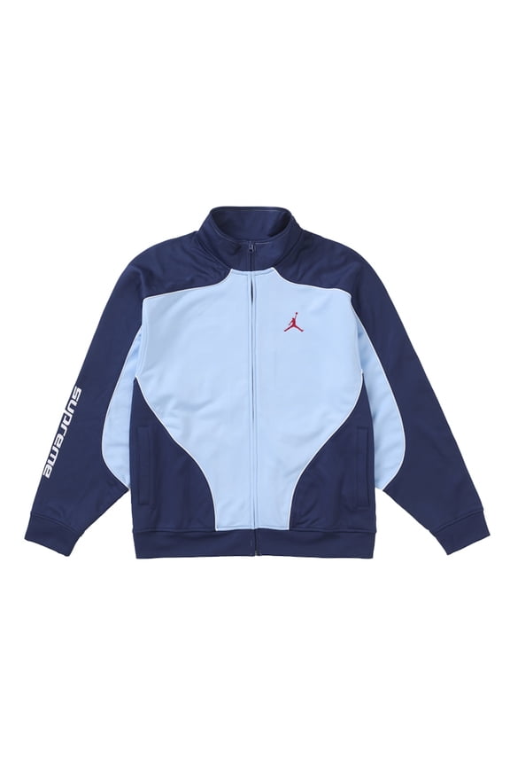 Men's Jordan Tricot Track Jacket Light Blue, from StockX