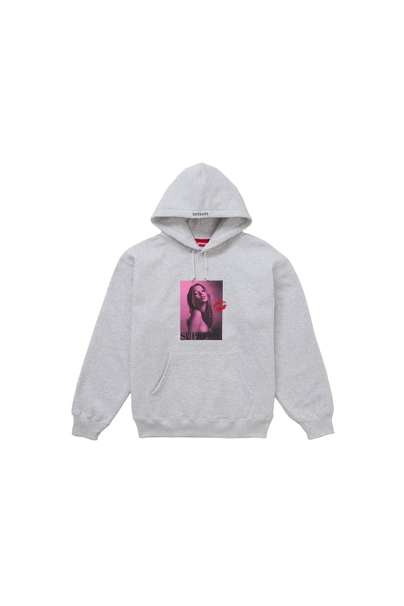 Men's Kate Moss Hooded Sweatshirt Ash Grey, from StockX