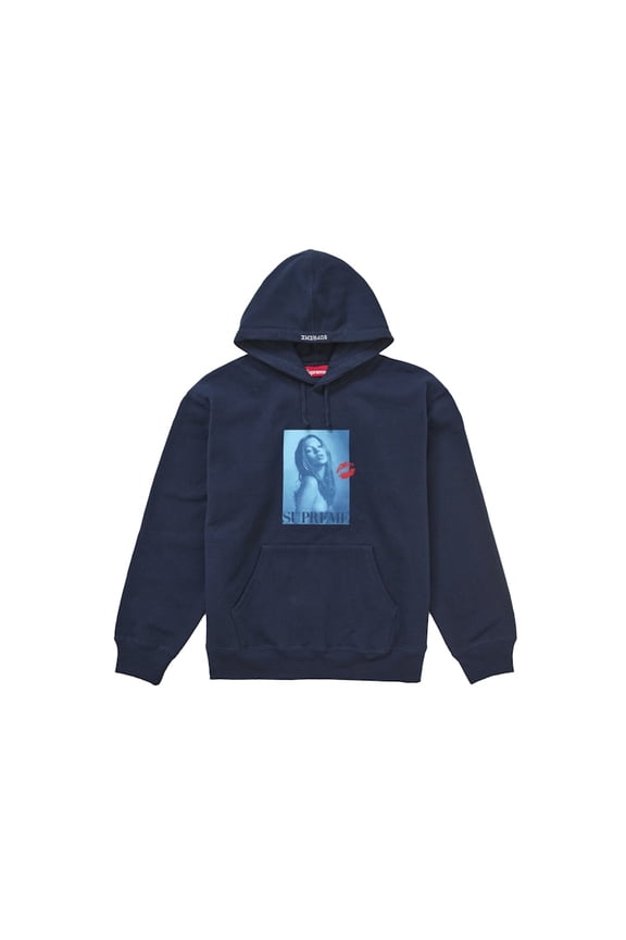 Men's Kate Moss Hooded Sweatshirt Navy, from StockX