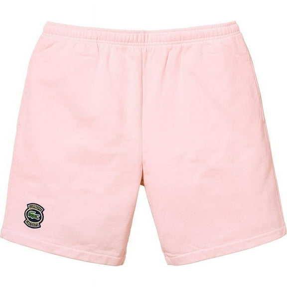 Supreme Men's LACOSTE Sweatshort Pink, from StockX