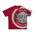 thumbnail image 1 of Supreme Men's Lager S/S Top Red, from StockX, 1 of 3