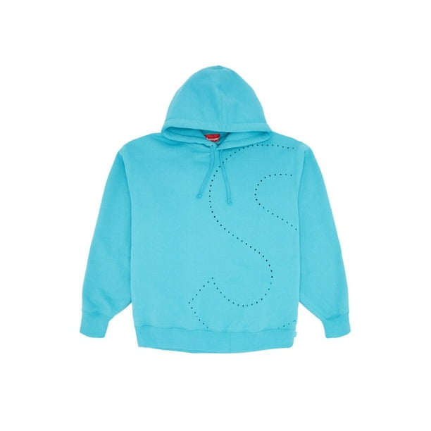 トップス supreme Laser S Logo Hoooded Sweatshirt Supreme Laser Cut S Logo Hooded Sweatshirt Red Men's Size Large