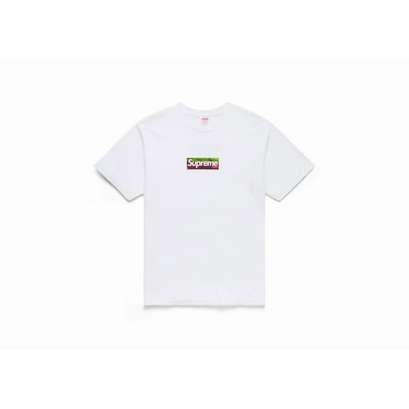Supreme Men's Los Angeles Fire Relief Box Logo Tee White, from StockX