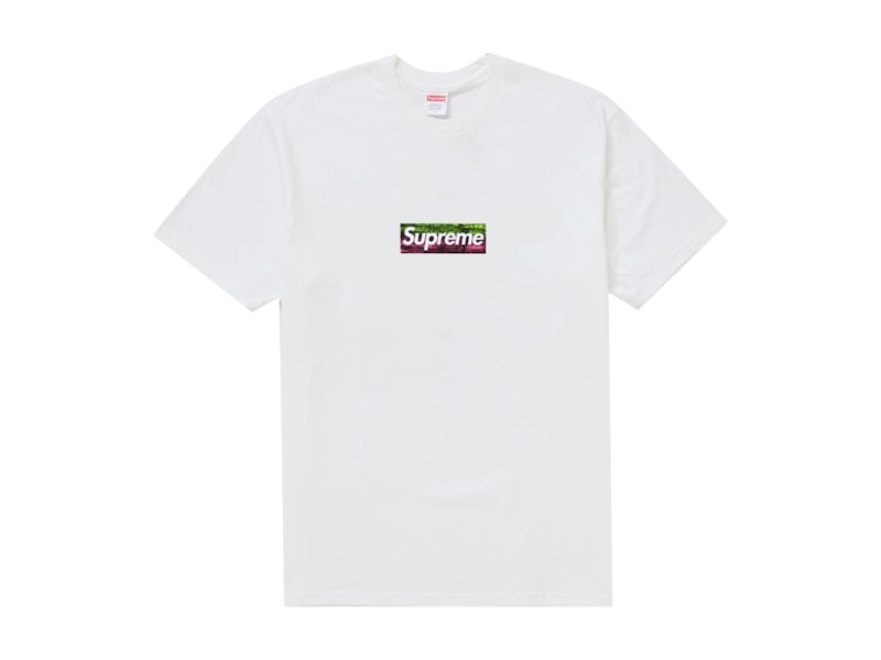Supreme Men's MM6 Maison Margiela Box Logo Tee White, from