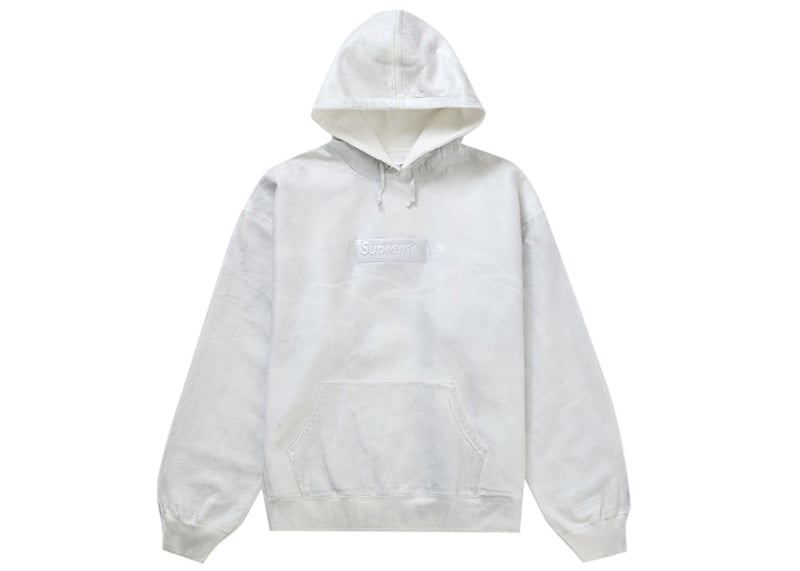 (送料・関税込) Maison Margiela Hooded sweatshirt (white) Supreme Men's MM6 Maison Margiela Foil Box Logo Hooded