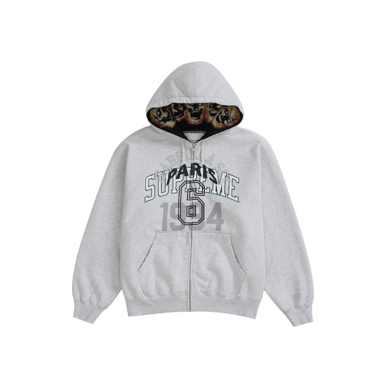 Supreme Men's MM6 Maison Margiela Zip Up Hooded Sweatshirt