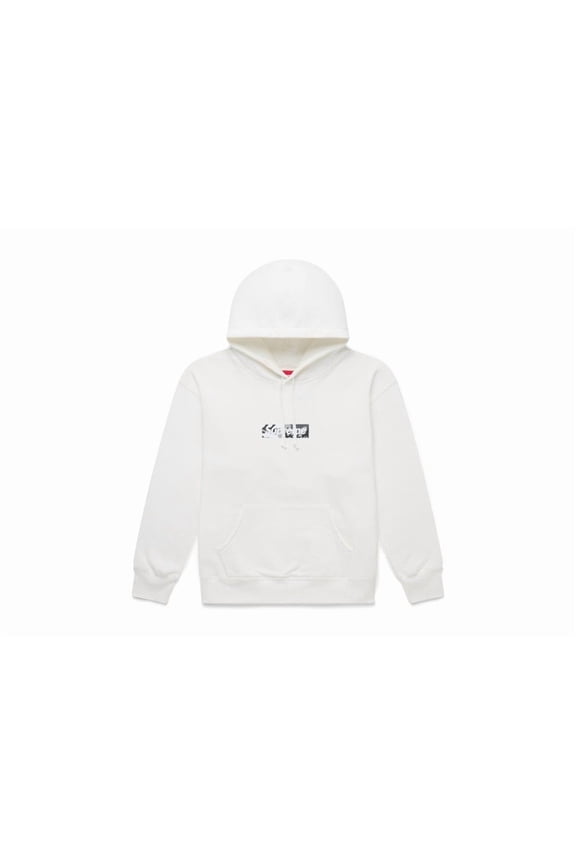 Men's Miami Box Logo Sweatshirt White, from StockX