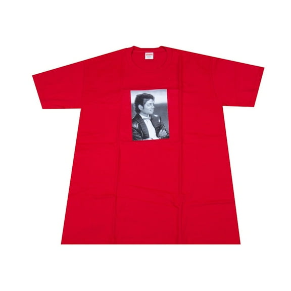 Supreme Men's Michael Jackson Tee Red, from StockX