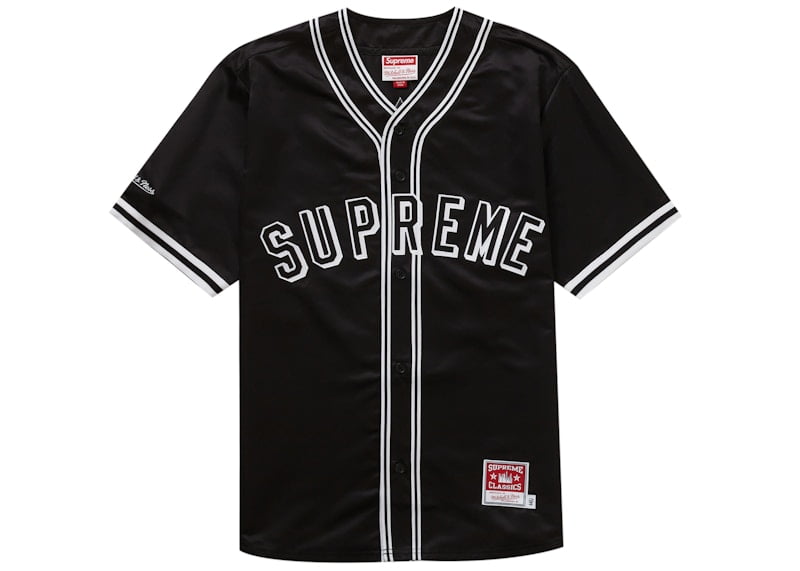 トップス supreme Velvet Baseball Jersey BLACK Supreme Men's Velvet Baseball Jersey Black, from StockX - Walmart.com