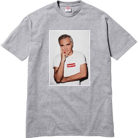 Supreme Men's Morrissey Tee Heather Grey, from StockX