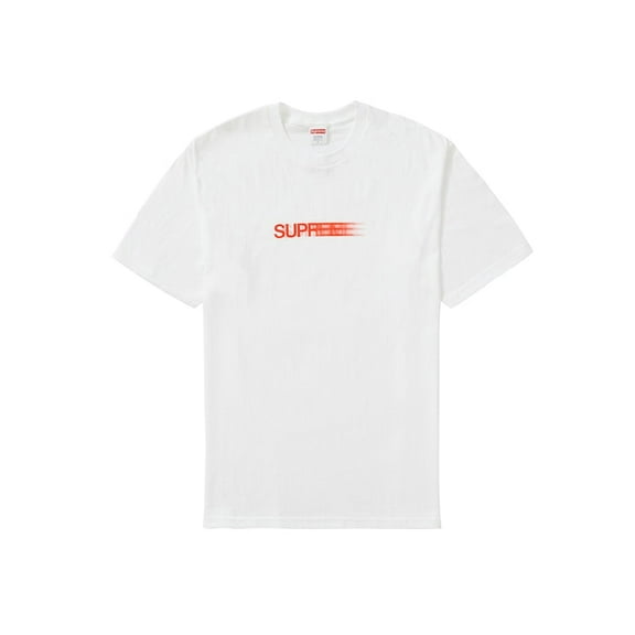 Supreme Men's Motion Logo Tee (SS20) White, from StockX