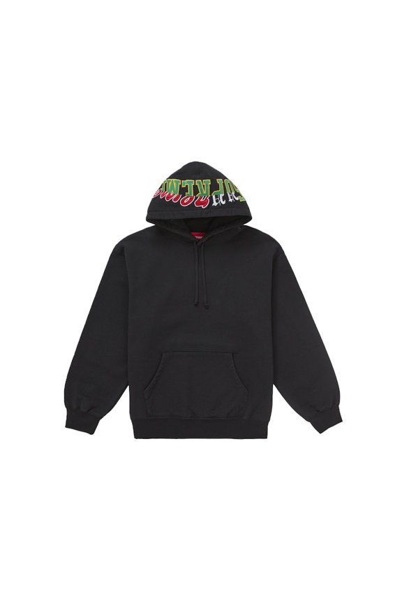 Men's Multi Logos Hooded Sweatshirt Black, from StockX