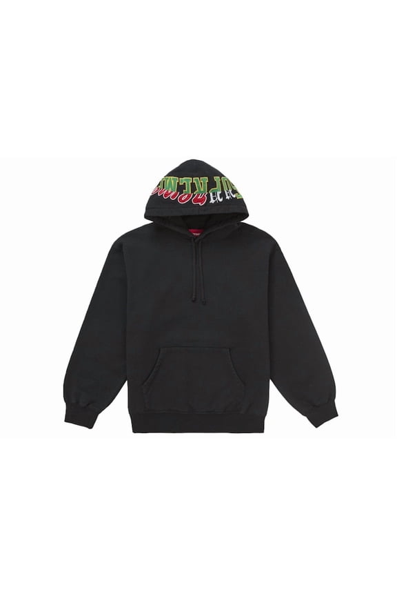 Men's Multi Logos Hooded Sweatshirt Black, from StockX