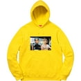 thumbnail image 1 of Supreme Men's Nan Goldin Misty and Jimmy Paulette Hooded Sweatshirt Yellow, from StockX, 1 of 2