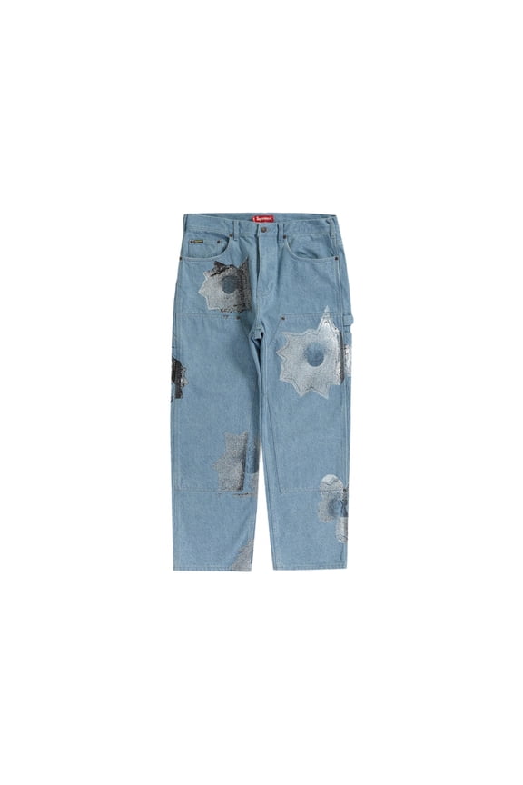 Men's Nate Lowman Double Knee Painter Pant Denim, from StockX