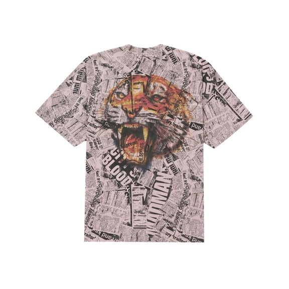 Supreme Men's Newspaper S/S Top Pink, from StockX