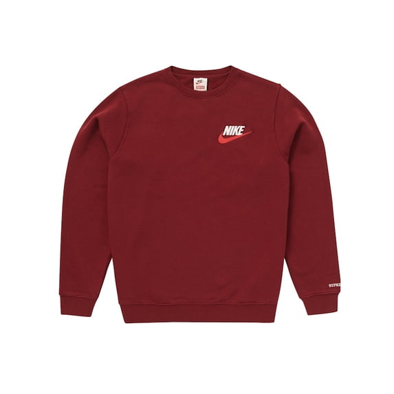 Supreme Men's Nike Crewneck Burgundy, from StockX