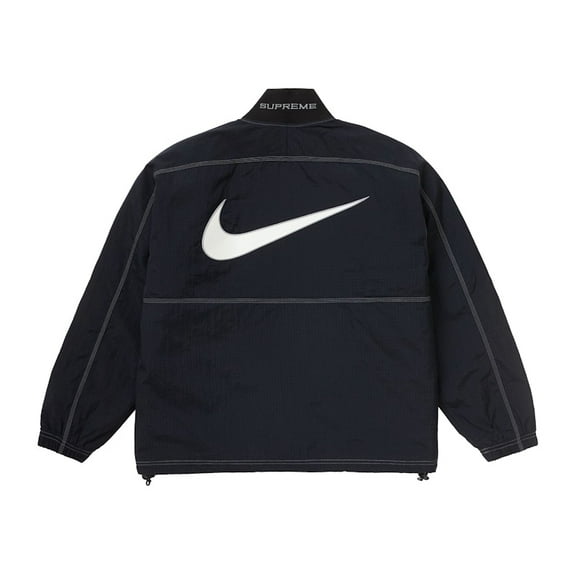 Supreme Men's Nike Ripstop Pullover Black, from StockX