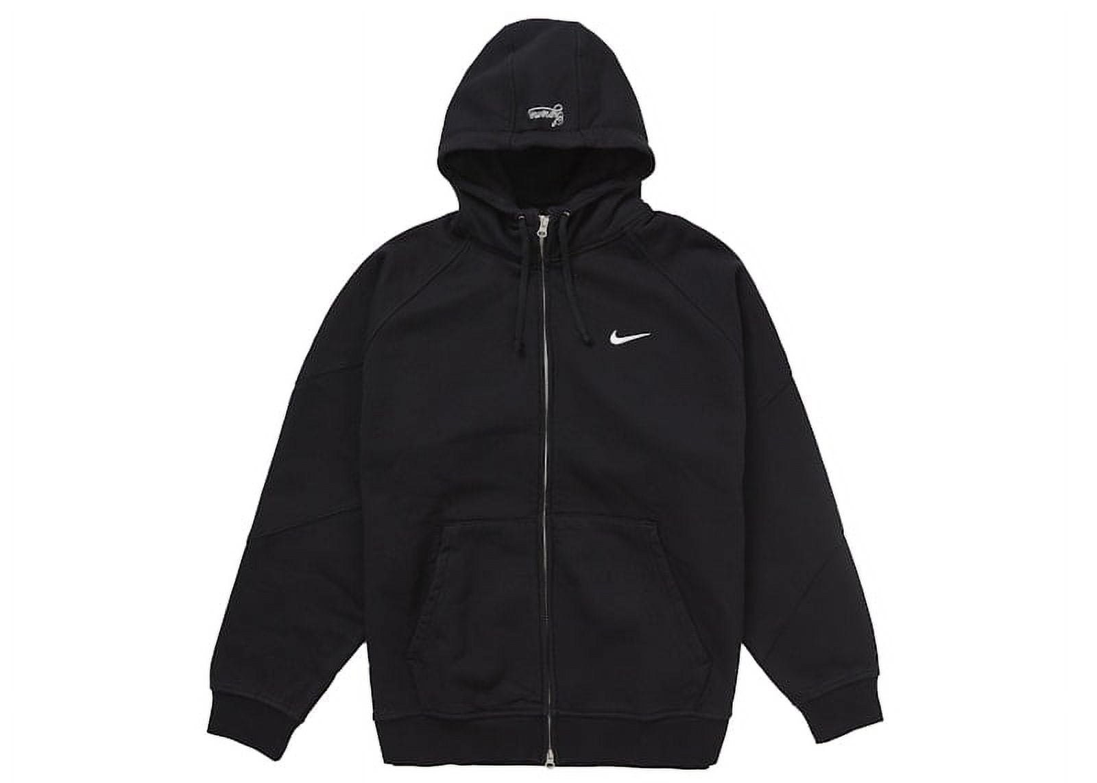 Supreme Men's Nike Zip Up Hooded Sweatshirt Black, from StockX
