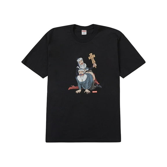 Supreme Men's Nuns Tee Black, from StockX