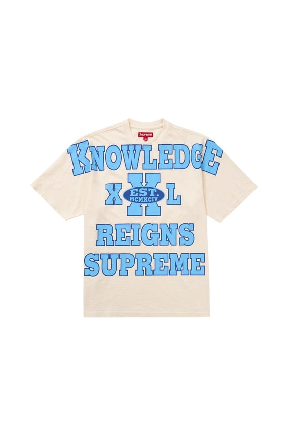 Men's Overprint Knowledge S/S Top Stone, from StockX