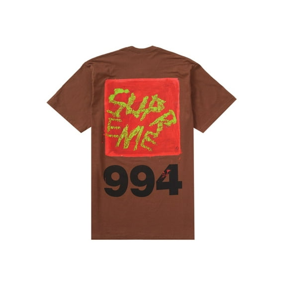 Supreme Men's Paint Tee Brown, from StockX