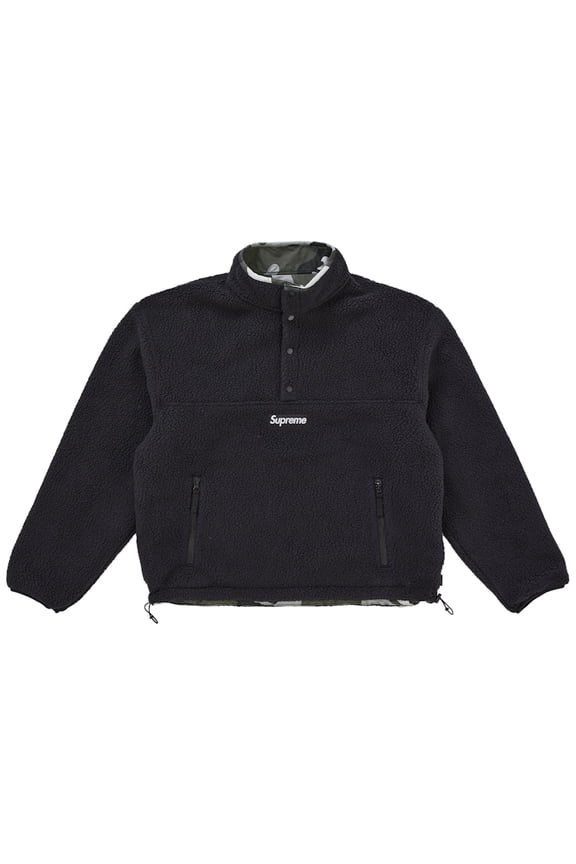 Men's Polartec Shearling Reversible Pullover (FW25) Black, from StockX