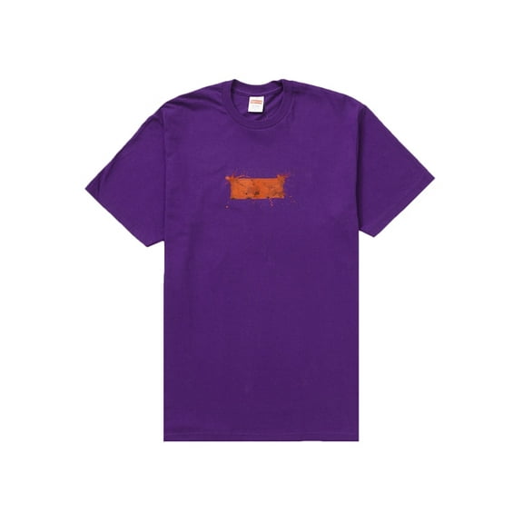Supreme Men's Ralph Steadman Box Logo Tee Purple, from StockX