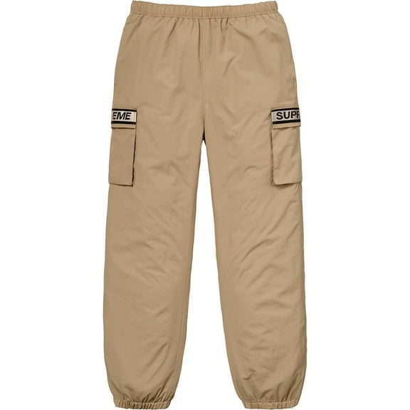 Supreme Men's Reflective Taping Cargo Pant Tan, from StockX