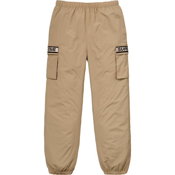 Supreme Men's Reflective Taping Cargo Pant Tan, from StockX