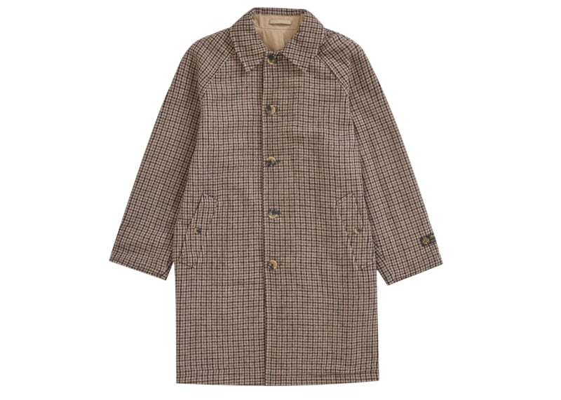ジャケット・アウター Supreme Reversible Houndstooth Overcoat Supreme Men's Reversible Houndstooth Overcoat Tan, from StockX